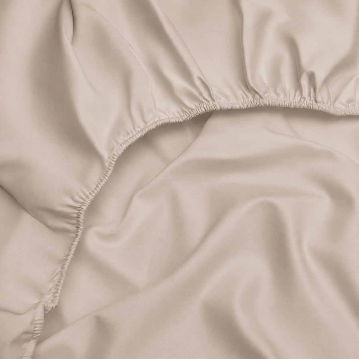fitted sheet - beige